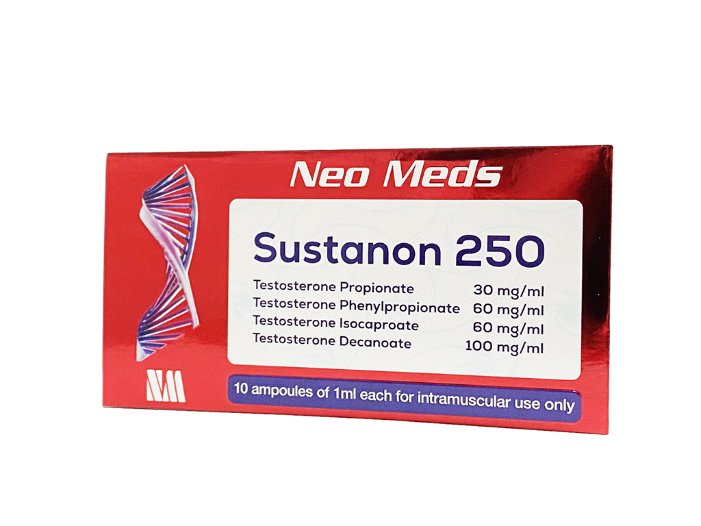 sustanon-neo-meds.jpg Sustanon 250(Testosterone MIX)-10amp x 250mg/ml - Image 1